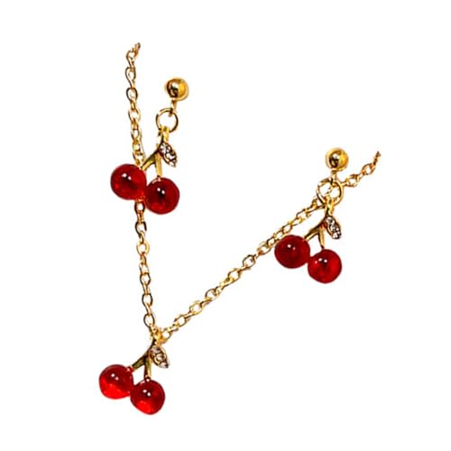 ROMISBABA Süßes Schmuckset mit Anhänger und Ohrhänger Versilbert Leichtes Design Zartes Schmuck Set für Mädchen und Damen Elegantes Accessoire für Alltag und Fotoshootings von ROMISBABA