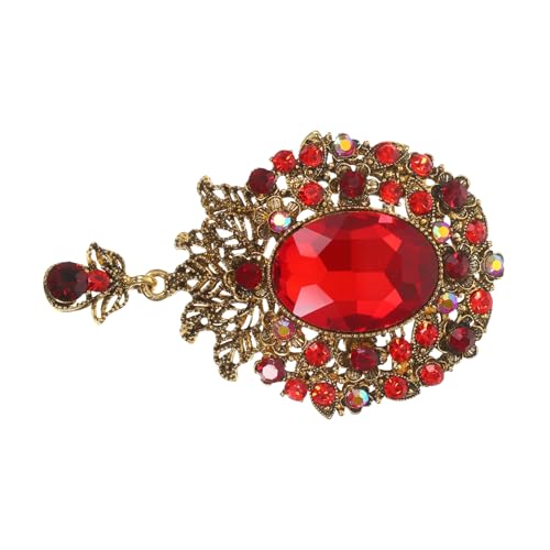 ROMISBABA Tropfenbrosche Vintage-blumen-anstecknadel Brosche Für Kleider Anzugbrosche Legierungsanzughemdbrosche Anstecknadel Blüten Anstecknadeln Brosche Blumenanstecknadeln von ROMISBABA