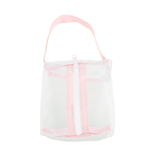 ROMISBABA Netzstoff Kulturbeutel Transparent Für Reisen Leicht Tragbar Mit Reißverschluss Für Make-up Kosmetik Lippenstift Badezimmer Aufbewahrungsbox Für Frauen von ROMISBABA