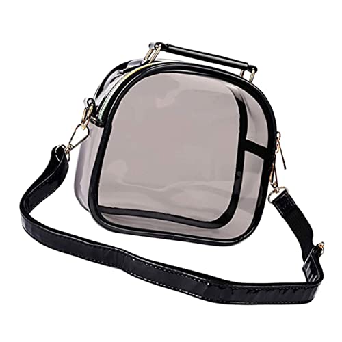 ROMISBABA Transparente Umhängetasche für Damen Stilvolle Schultertasche mit Design für Shopping Freizeit Partys Praktische Aufbewahrungslösung ROMISBABA Transparente Umhängetasche für Damen Stilvolle Schultertasche mit Design für Shopping Freizeit Partys Praktische Aufbewahrungslösung von ROMISBABA