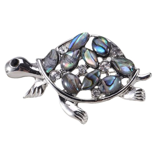 ROMISBABA Turtle Brosche für Damen Anstecknadel im Schildkröten Design zur Dekoration von Kleidung Schals und Langlebig und für Verschiedene Styles von ROMISBABA