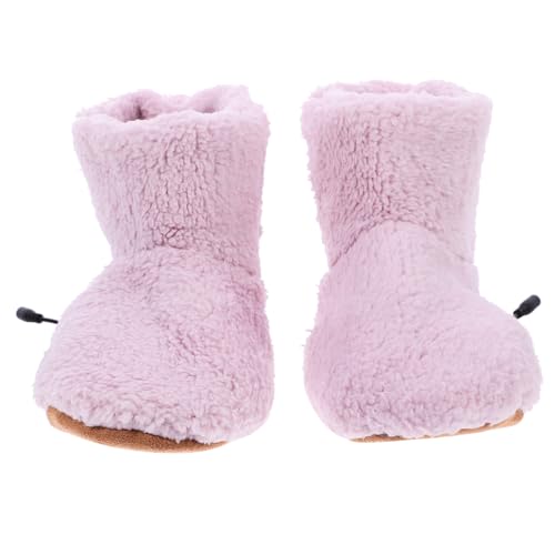 ROMISBABA USB Elektrische Heizschuhe Warme Plüsch Hausschuhe mit Temperaturregelung Waschbar Fußwärmer für Winter Kalte Füße Damen Rosa ROMISBABA USB Elektrische Heizschuhe Warme Plüsch Hausschuhe mit Temperaturregelung Waschbar Fußwärmer für Winter Kalte Füße Damen Rosa von ROMISBABA