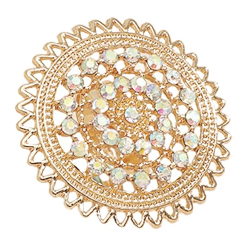 ROMISBABA Vergoldeter Damenring Retro Hohl Design Extravaganter Schmuckring Ethno Stil Eleganter Statement Ring für Hochzeit Geburtstag Valentinstag ROMISBABA Vergoldeter Damenring Retro Hohl Design Extravaganter Schmuckring Ethno Stil Eleganter Statement Ring für Hochzeit Geburtstag Valentinstag von ROMISBABA