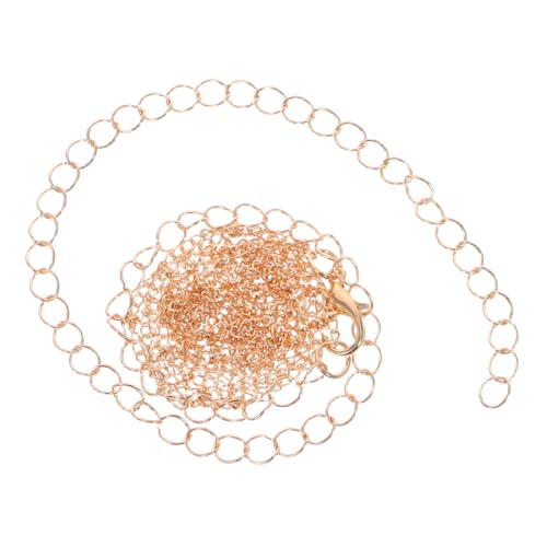 ROMISBABA Verstellbare Doppel-lagen Perlen-taillenkette Damen Bauchkette Metallgürtel Elegant Vielseitig Für Freizeit Party Urlaub Western Style Outfits von ROMISBABA