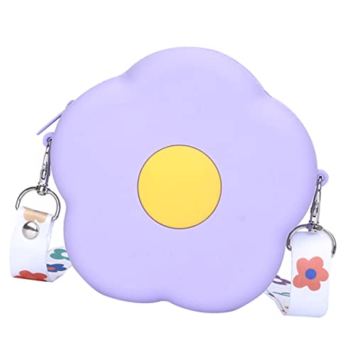 ROMISBABA Verstellbare Silikon Blumen Münztasche für Mädchen Kleine Umhängetasche mit Wasserdichter für und Alltägliche Nutzung ROMISBABA Verstellbare Silikon Blumen Münztasche für Mädchen Kleine Umhängetasche mit Wasserdichter für und Alltägliche Nutzung von ROMISBABA