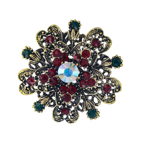 ROMISBABA Vintage Blumenbrosche Für Damen Glitzernde Anstecknadel Aus Modisches Kleidungsaccessoire Für Pullover Kleider Und Taschen Für Jeden Anlass ROMISBABA Vintage Blumenbrosche Für Damen Glitzernde Anstecknadel Aus Modisches Kleidungsaccessoire Für Pullover Kleider Und Taschen Für Jeden Anlass von ROMISBABA