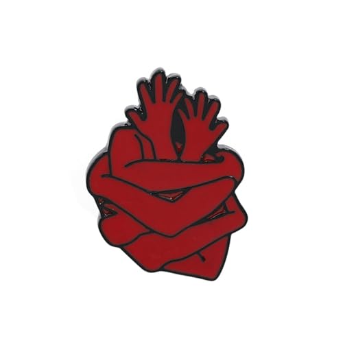 ROMISBABA Vintage Herz Brosche Rot Kreative Cartoon für Kleidung Einzigartiges Accessoire zur Dekoration von Outfits Anzügen für Partys Anlässe ROMISBABA Vintage Herz Brosche Rot Kreative Cartoon für Kleidung Einzigartiges Accessoire zur Dekoration von Outfits Anzügen für Partys Anlässe von ROMISBABA