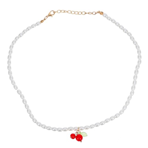 ROMISBABA Vintage Perlenkette Damen Natürliche Perlen Clavicle Kette Handwerkskunst Modischer Perlenschmuck für Frauen für Hochzeit Geburtstag Muttertag ROMISBABA Vintage Perlenkette Damen Natürliche Perlen Clavicle Kette Handwerkskunst Modischer Perlenschmuck für Frauen für Hochzeit Geburtstag Muttertag von ROMISBABA