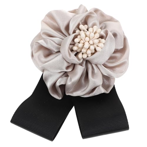 ROMISBABA Vintage Rosenbrosche für Damen Stoffblume Anstecknadel mit Pin Clip Vielseitig für Anzug Halstuch Hut und Rucksack Elegantes Mode Accessoire für Besondere Anlässe und Alltag von ROMISBABA