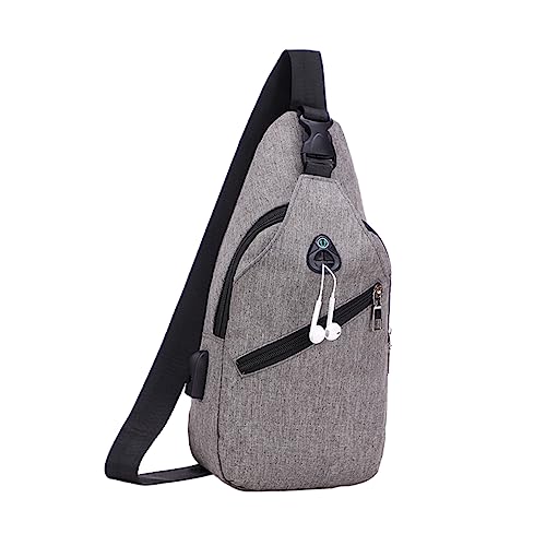 ROMISBABA Wasserdichte Herren Umhängetasche Elastischem Material Multifunktionale Sport Brusttasche mit Großer Kapazität für Handy Tablet Powerbank für Reisen ROMISBABA Wasserdichte Herren Umhängetasche Elastischem Material Multifunktionale Sport Brusttasche mit Großer Kapazität für Handy Tablet Powerbank für Reisen von ROMISBABA