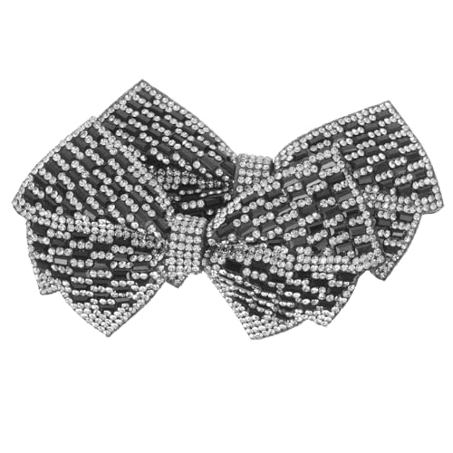 ROMISBABA Wasserdichte Strass Schuhdekorationen mit Schleifen Charms DIY Bastelzubehör für Damen Schuhverzierung Langlebige Selbstklebende Schmuckapplikationen von ROMISBABA