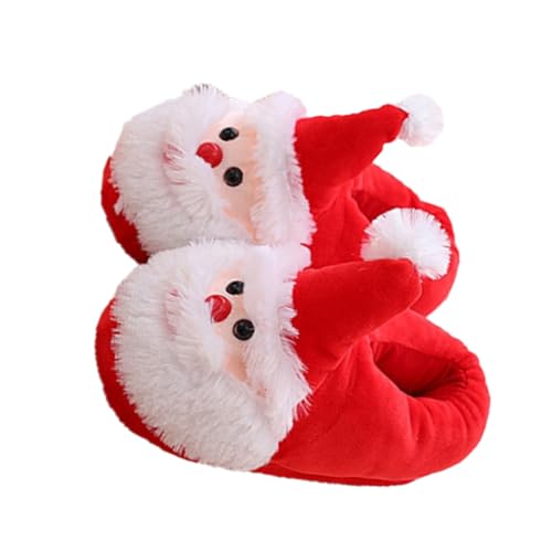 ROMISBABA Weiche Weihnachtsmann Hausschuhe Damen Winter Warm Plüsch Kuschelige Home Slippers Rutschfest Gemütlich ROMISBABA Weiche Weihnachtsmann Hausschuhe Damen Winter Warm Plüsch Kuschelige Home Slippers Rutschfest Gemütlich von ROMISBABA