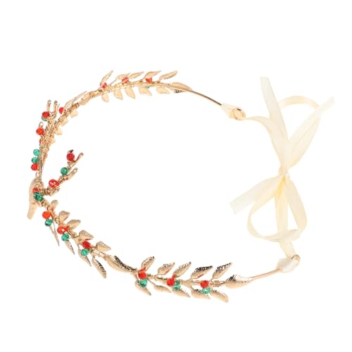 ROMISBABA Weihnachtlicher Geweih Haarreif mit Funkelnden Strasssteinen Elegantes Rentier Design Festliches Stirnband für Damen Perfektes Accessoire zu Weihnachten und Karneval von ROMISBABA