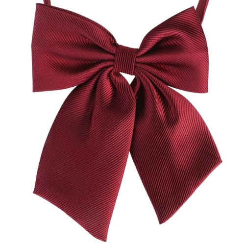 ROMISBABA Weinrotes Fliegen-set für Herren Vorgebundene Fliege Verstellbarer Riemen Bowknot-fliegen für Formelle Anlässe ROMISBABA Weinrotes Fliegen-set für Herren Vorgebundene Fliege Verstellbarer Riemen Bowknot-fliegen für Formelle Anlässe von ROMISBABA