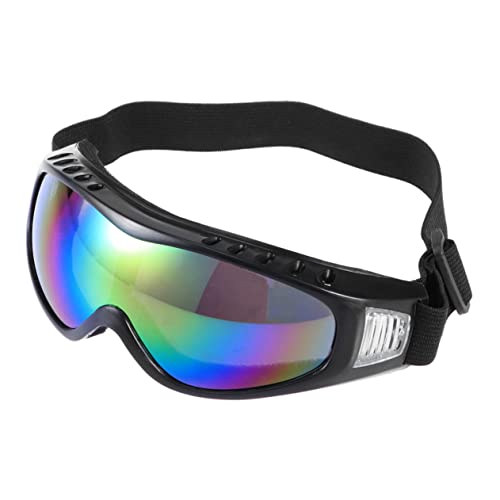 ROMISBABA Winddichte Schutzbrille für Herren und Damen mit Schutz Verstellbarem Rutschfestem Kopfband Beschlag PC Linsen für Ski Motorrad Radfahren und Outdoor Sportarten von ROMISBABA