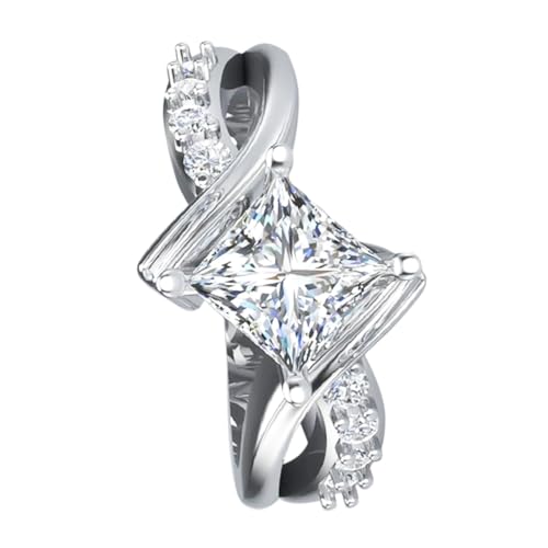 ROMISBABA Zirkonring Fingerring Fingerschmuck Weiß von ROMISBABA