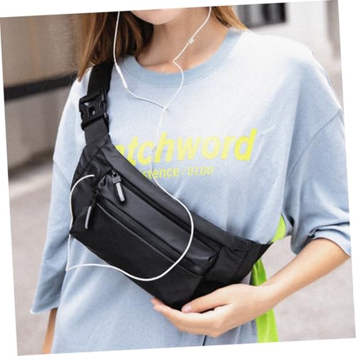 ROMISBABA wasserdichte Bauchtasche Herren Multifunktional Verstellbar Crossbody Brusttasche Für Reisen Outdoor Sport Alltag von ROMISBABA