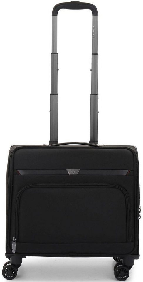 RONCATO Business-Trolley BIZ 4.0 Business-Trolley, 4R (PC15.6/TABLET), schwarz, 4 Rollen, Handgepäck-Koffer mit Laptopfach für 15,6" Laptop und TSA Schloss" von RONCATO