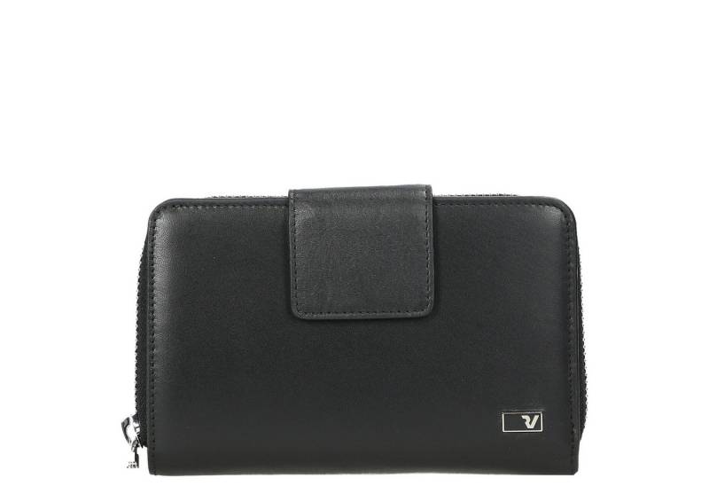 RONCATO Geldbörse Firenze 2.0 - Damengeldbörse 18cc 15 cm RFID (nero) von RONCATO