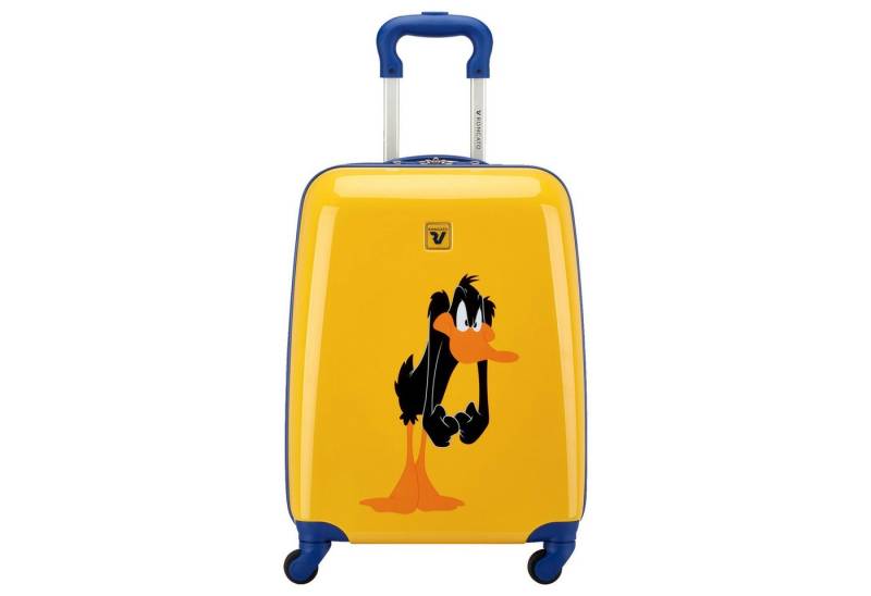 RONCATO Handgepäck-Trolley Roncato Looney Tunes Kids - 4-Rollen-Kindertrolley 50 cm (Daffy Duck, 4 Rollen Rollen von RONCATO