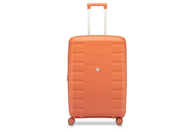RONCATO Koffer Skyline 2.0 - 4-Rollen-Trolley M 70 cm erw. (mango), 4 Rollen Rollen von RONCATO