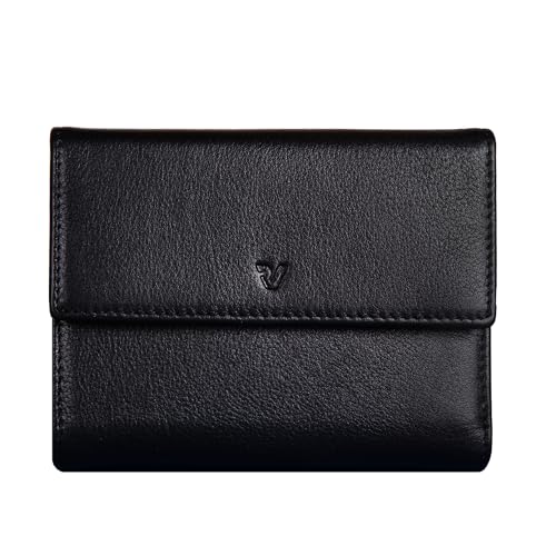 RONCATO PE-Pocket Damen geldbörse 13x10x3.5 cm - Schwarz von RONCATO