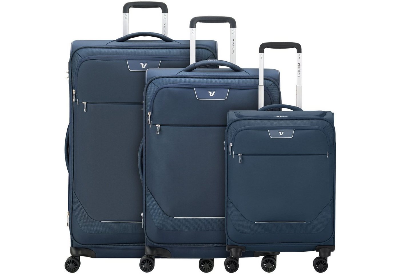 RONCATO Trolleyset Joy, 4 Rollen, (3-teilig, 3 tlg), Polyester von RONCATO