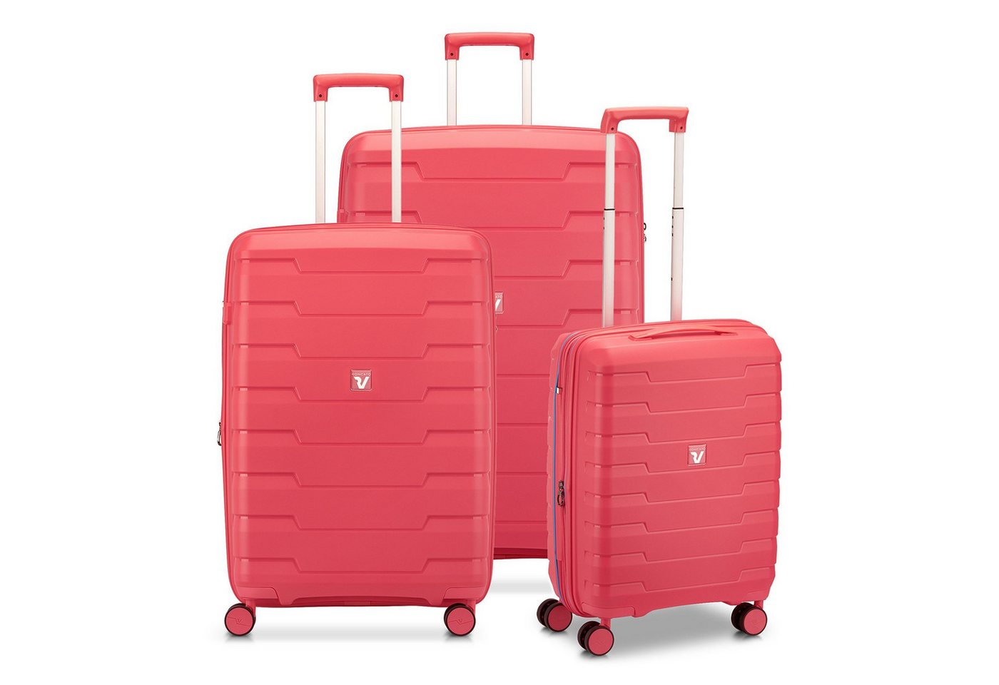 RONCATO Trolleyset Skyline 2.0, 4 Rollen, (3-teilig, 3 tlg), Polypropylen von RONCATO