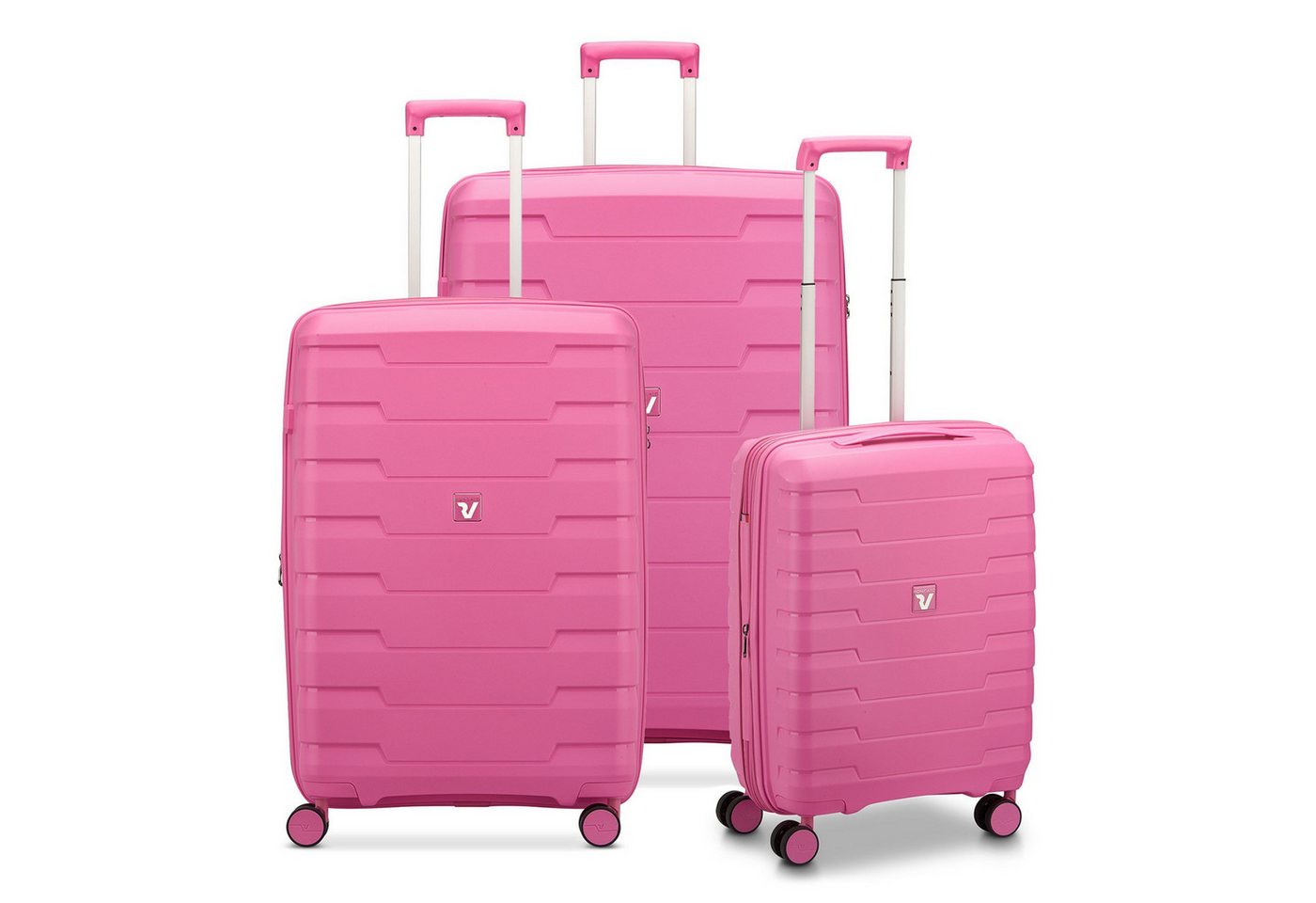 RONCATO Trolleyset Skyline 2.0, 4 Rollen, (3-teilig, 3 tlg), Polypropylen von RONCATO