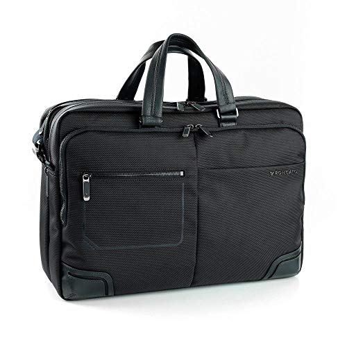 Roncato Wall Street, Unisex-Erwachsene Laptop Tasche, Schwarz (Negro (01)), 32x42x13 cm (W x H L) von RONCATO