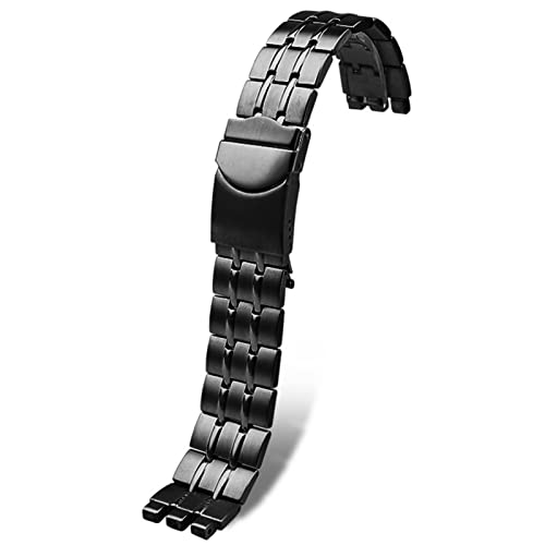 RONGYEDE Uhrenarmband für Swatch Herren Stahlarmband Metallarmband YVS451 YVS435 YCS443G Uhrenarmband Zubehör 19 mm 21 mm(Größe:19 mm) von RONGYEDE