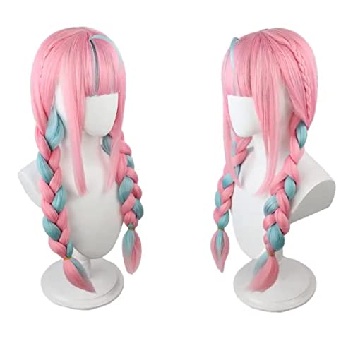 RONGYEDE-Wig Anime Cosplay Anime Hololive Make Akia COS Pseudo Virtual Animation Wig Anime Wig von RONGYEDE