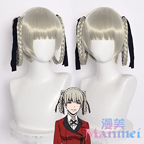 RONGYEDE-Wig Anime Cosplay Gambler's Abyss Saotome Mai Yari Tao Gorori Kirori Shima Cos Wig von RONGYEDE