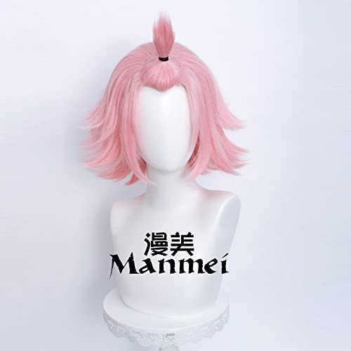 RONGYEDE-Wig Anime Cosplay Genshin Impact Diona God cos Wig Cattail Tavern Reverse Twisted Pigtail cat Ear Wig von RONGYEDE