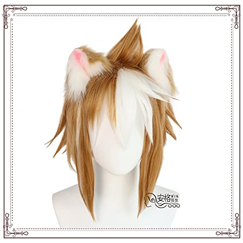 RONGYEDE-Wig Anime Cosplay Haragami Goro cos Anime Perücke Zhongli von RONGYEDE