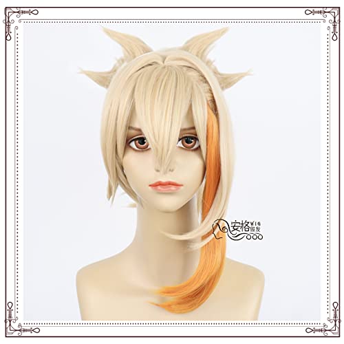 RONGYEDE-Wig Anime Cosplay Harajin Flame Dance Night Palace Cos Anime Perücke schwere Wolkenperücke von RONGYEDE