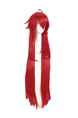 RONGYEDE-Wig Anime Cosplay Role Play for High School DxD Wigs Rias Gremory Wig 100cm Long Red Cosplay Wig von RONGYEDE