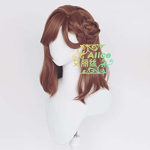 RONGYEDE-Wig Anime Cosplay undecided Event Book Heroine I cos Fake Silicone Simulation Head von RONGYEDE