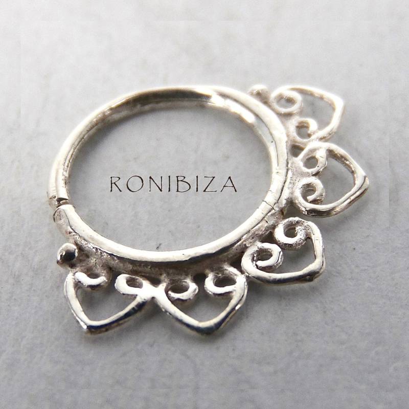 Silber Ring - 1, 5mm Rauper | Nl17S von RONIBIZA