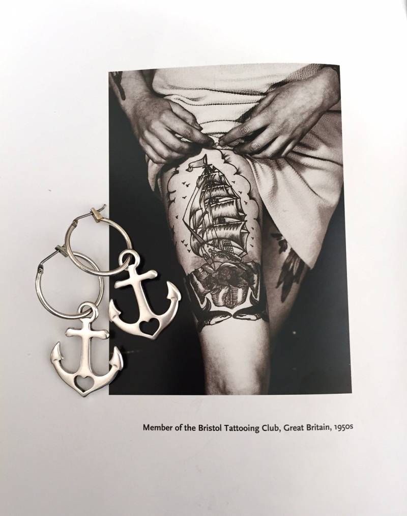 Anker Silber Creolen Anker Silber Creolen von RONIMO