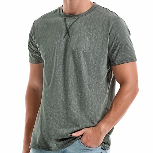 RONOMO Herren T-Shirt Hochwertiges T-Shirt（CSX Grau XXXL von RONOMO