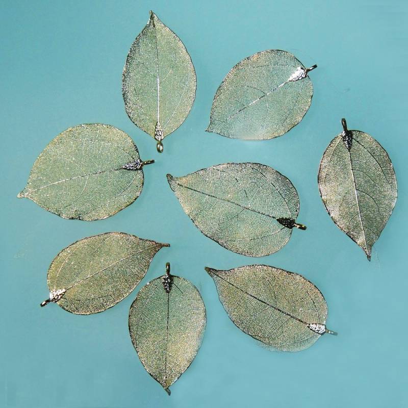 Anhänger Blattgold von RONatARTMANIA