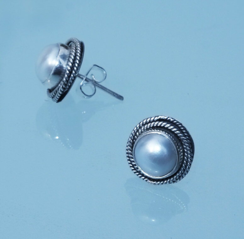 Mabe Perlen Ohrringe 8 von RONatARTMANIA