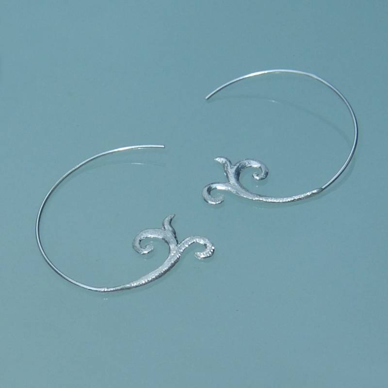 Ohrringe 38 Silber 925 von RONatARTMANIA