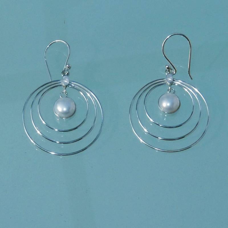 Ohrringe 51 Silber 925 von RONatARTMANIA