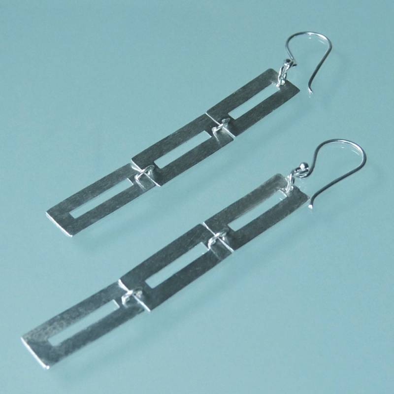 Ohrringe 55 Silber 925 von RONatARTMANIA