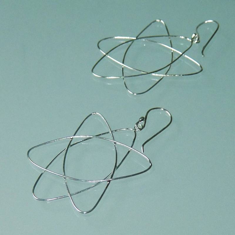 Ohrringe 66 Silber 925 von RONatARTMANIA