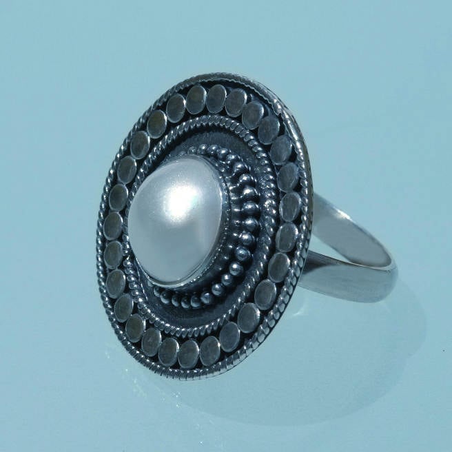 Ring Mabe Perle 2 von RONatARTMANIA