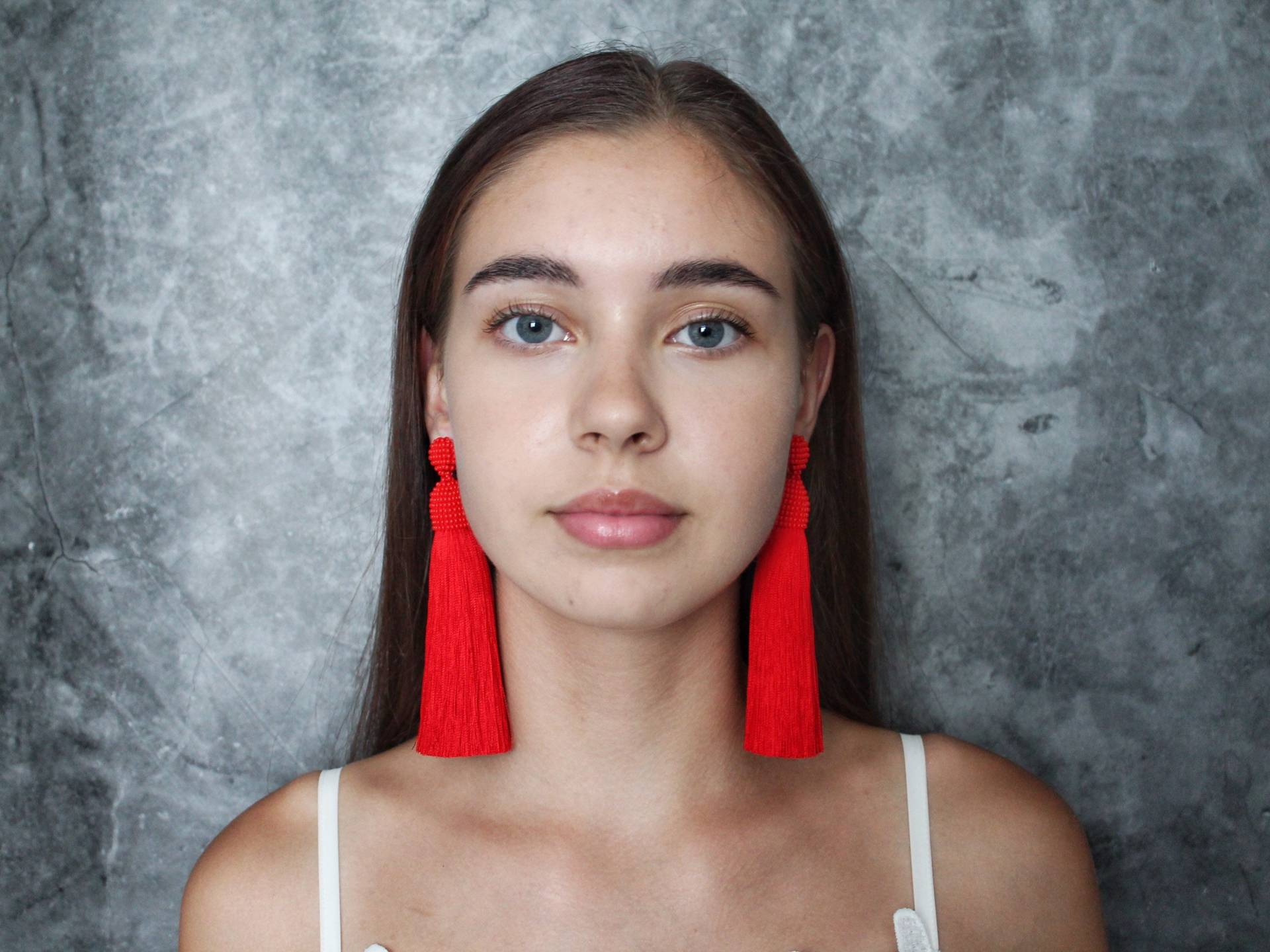 Rote Quastenohrringe Clip On Ohrringe Oder Silber Ohrstecker - Trendige Baumelnde Statement Einzigartige Schmuck Geschenk Rote Quastenohrringe Clip On Ohrringe Oder Silber Ohrstecker - Trendige Baumelnde Statement Einzigartige Schmuck Geschenk von ROOTAbeads