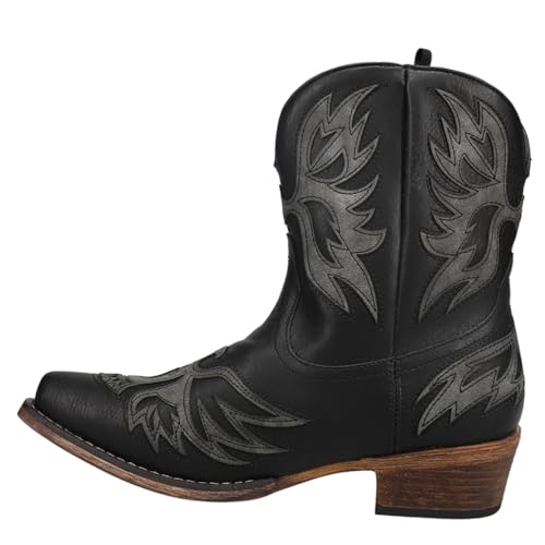 ROPER Damen Amelia Cowboystiefel mit Snip Toe Westernstiefel, Schwarz, 38 EU von ROPER